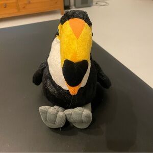 GANZ Webkinz HM223 Toco Toucan Bird Plush Stuffed Animal NO CODE